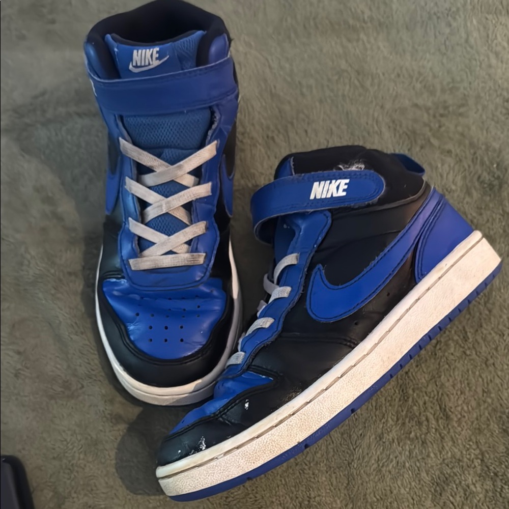 Nike Kids Sneakers - Blue and Black
